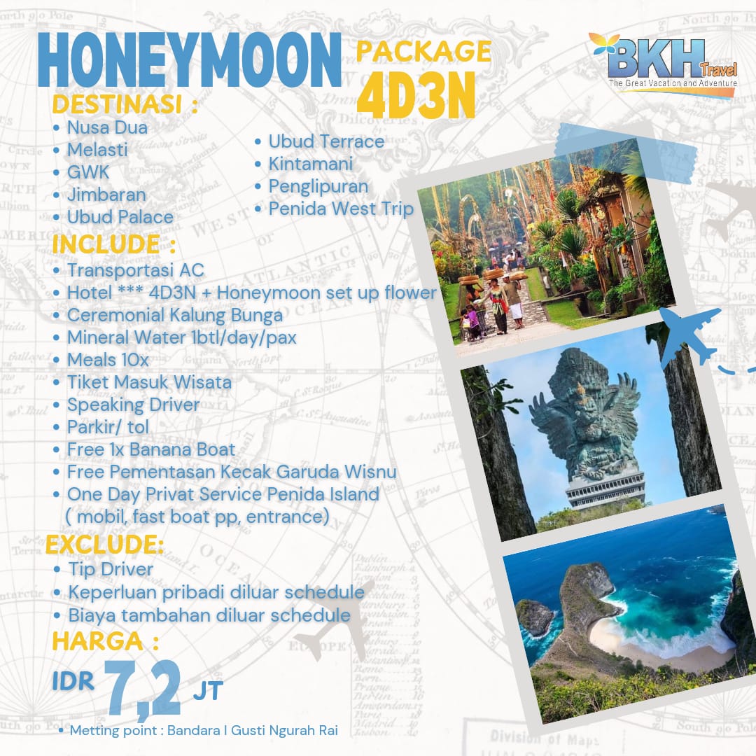 Bali Honeymoon Escape - 4 Days 3 Nights
